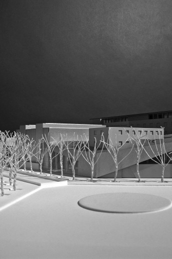 modello architettura plastico paesaggio scala urbanistica