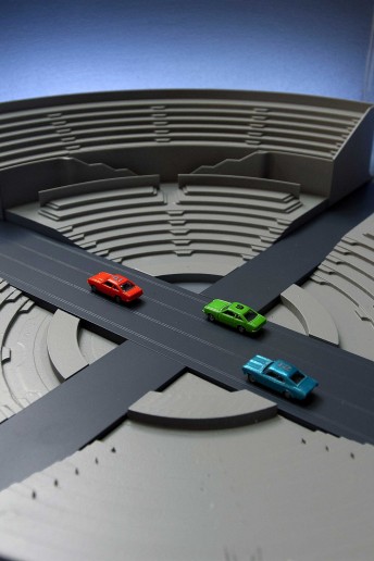 modello architettura autodromo plastico circuito auto