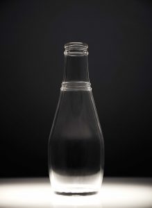 maquette modello design dimensione reale bottiglia plexi